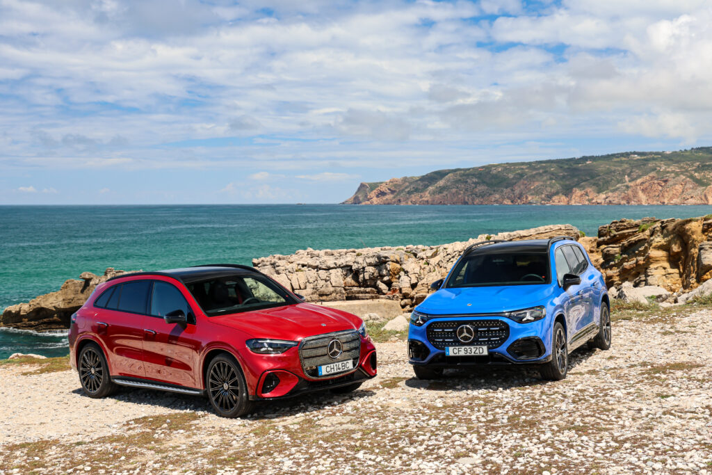 Mercedes-Benz acelera ofensiva elétrica com estreia simultânea dos novos GLB e GLC elétricos em Portugal