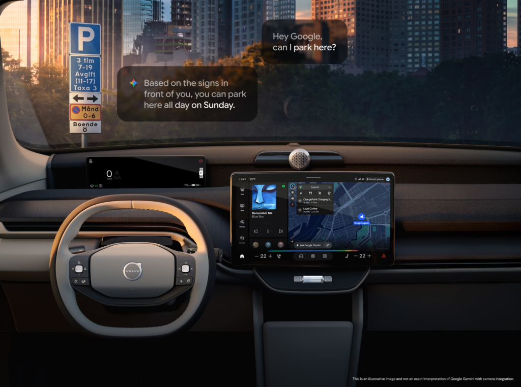 Volvo quer transformar o automóvel num “copiloto inteligente”: Google Gemini chega aos próximos modelos da marca