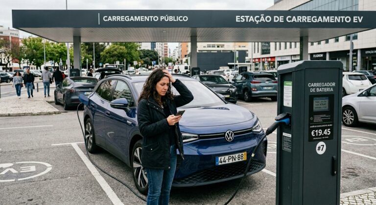 carregamento ao minuto