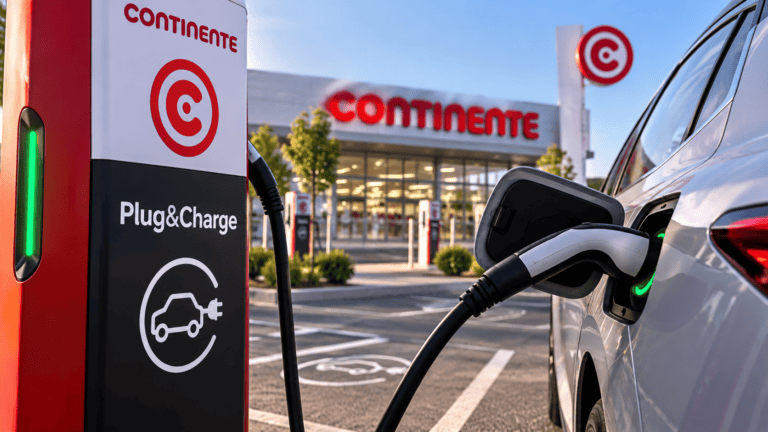 Plug & charge Continente