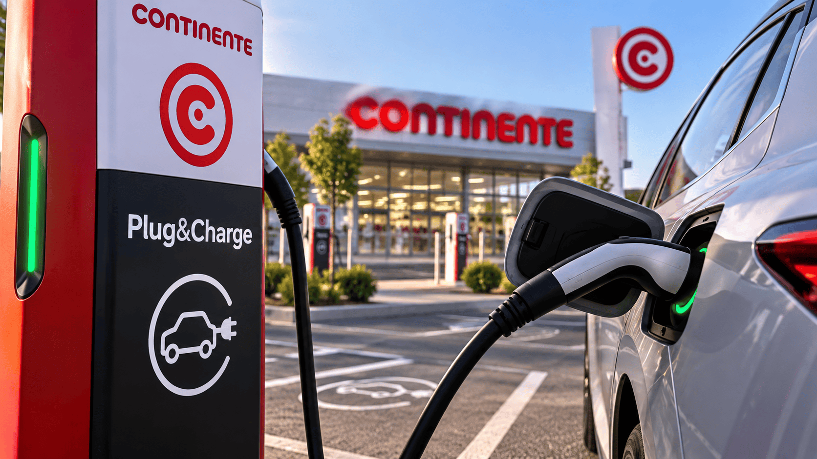 Plug & charge Continente